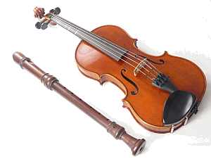 recorder violin